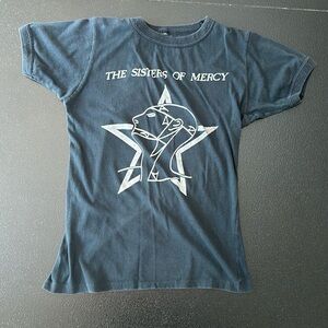 Vintage Sisters Of Mercy t-shirt from 1980s